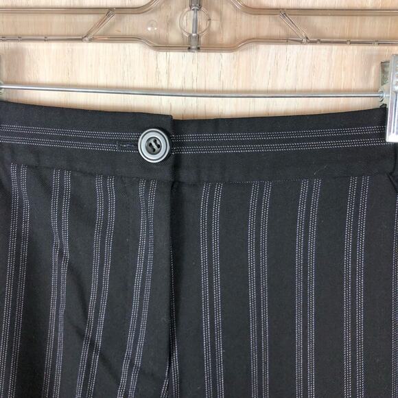 Anthropologie Cartonnier Lou Taper Wool Blend Mid Rise Cuffed Crop Pants 6 - Picture 4 of 12